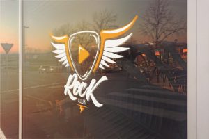Sunset logo Windows Mockup