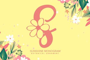 Sunshine Monogram Font