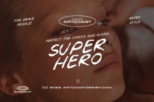 Superhero – Handwriting Font