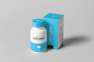 Supplement Jar & Box Mock-up 9