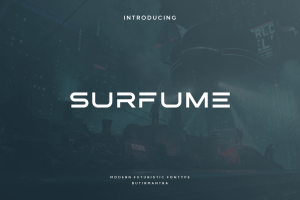 Surfume – Futuristic Font