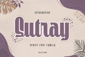 Sutray Typeface
