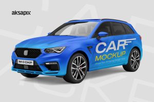SUV Car Mockup