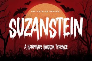 Suzanstein – Horror Font