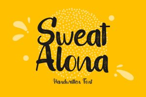 Sweat Alona Calligraphy Font