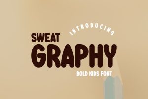 Sweatgraphy font