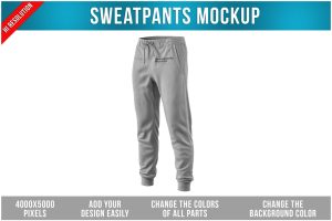 Sweatpants Mockup
