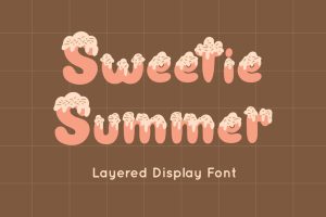 Sweetie Summer – Display Font