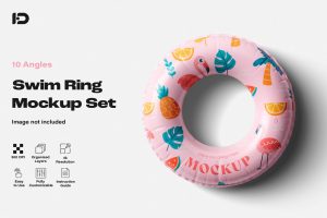 Swim Ring Mockup Set