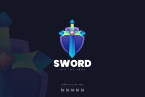 Sword Logo Template