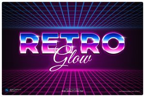 Synthwave Neon Text Effect