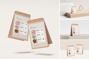Table Menu Mockup