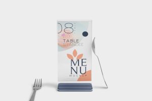 Table Menu Mockups