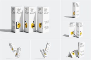 Table Tent Mockup