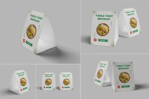 Table Tent Mockup
