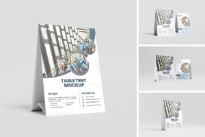 Table Tent Mockup