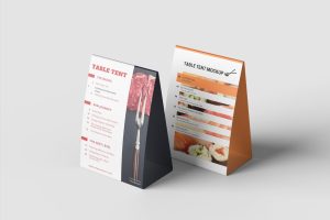 Table Tent Mockup