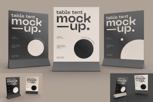 Table Tent Mockup