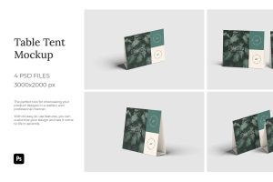 Table Tent Mockup