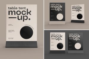 Table Tent Mockup
