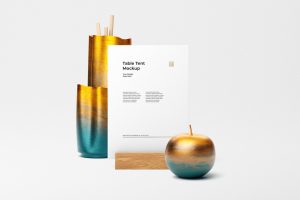 Table Tent Mockup