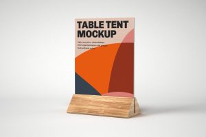 Table Tent Mockup
