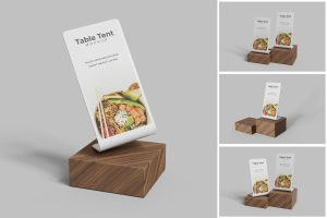 Table Tent Mockup