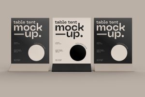 Table Tent Mockup
