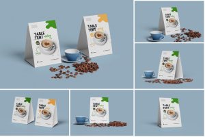 Table Tent Mockup