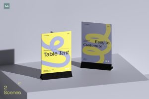 Table Tent Mockup | 002