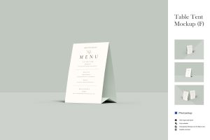 Table Tent Mockup (F)