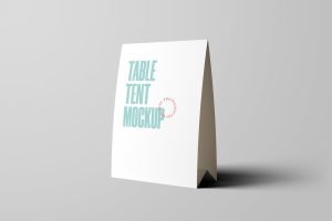 Table Tent Mockups