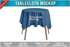 Tablecloth Mockup