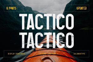 Tactico – Bold Font