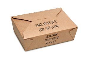 Take away BOX Mock-up