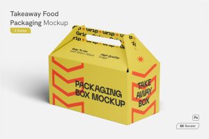 Takeaway Food Packaging Mockup