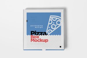 Takeaway Pizza Box Mockups