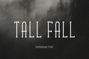 Tall Fall Font