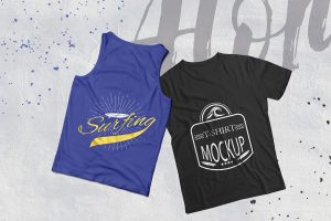Tank Top T Shirt Mockups