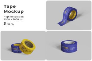 Tape Bundle Mockups