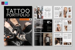 Tattoo Artist Portfolio Template
