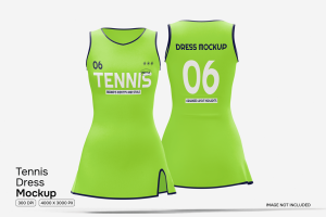 Tennis Dress Mockup
