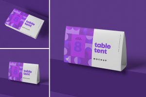 Tent Card Mockup