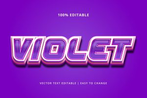 Text Editable – EPS Text Effect