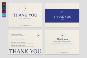 Thank You Card Template