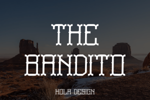The Bandito – Thin Font