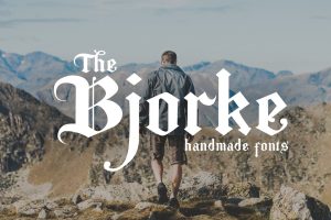 The Bjorke – Handmade Fonts