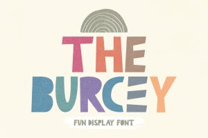 The Burcey – Fun Display Font