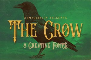 The Crow – Vintage Style Font