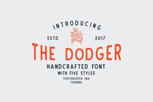 The Dodger + Extras (11 Fonts !)